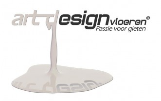 Art Design Vloeren Redesign van het logo van Art Design Vloeren. Een bedrijf dat gespecialiseerd is in gietvloeren. Dit is letterlijk in het logo verwerkt.